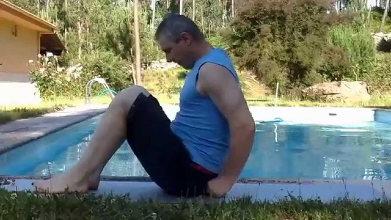 chôdza po zadku s prostatitídou